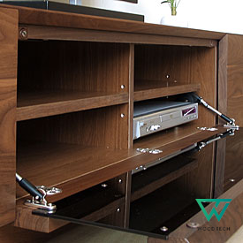 Kệ tivi gỗ óc chó